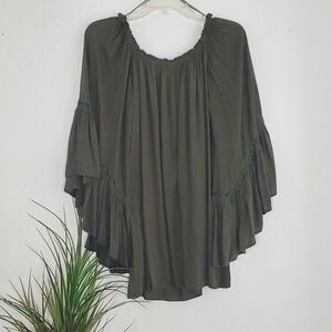 Elan Oversized Boho Top Small